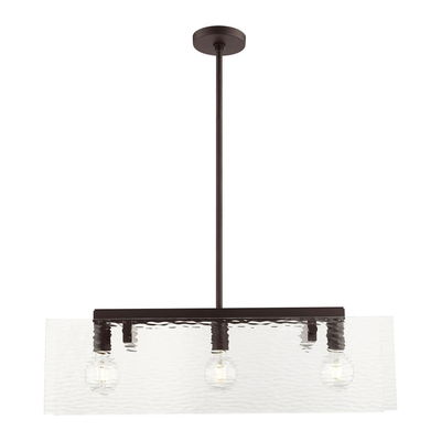 Ashcroft 3 Light Bronze Chandelier
