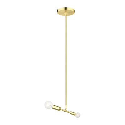 Blairwood 2 Light Satin Brass Pendant 