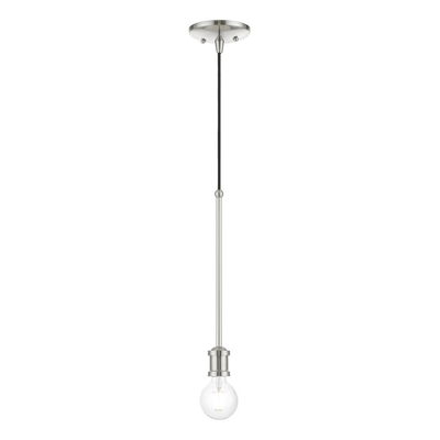 Lansdale 1 Light Brushed Nickel Single Pendant