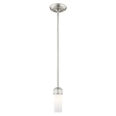 Westfield 1 Light Brushed Nickel Pendant