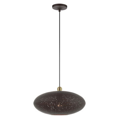 Dublin 1 Light Bronze Pendant