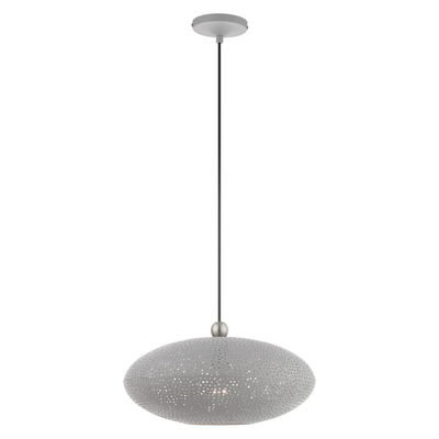 Dublin 1 Light Nordic Gray Pendant