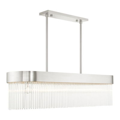 Norwich 6 Light Brushed Nickel Chandelier