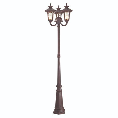 Oxford 3 Light Imperial Bronze Outdoor Post Light