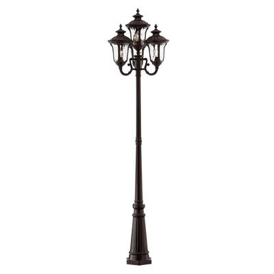 Oxford 4 Light Bronze Outdoor Post Light 