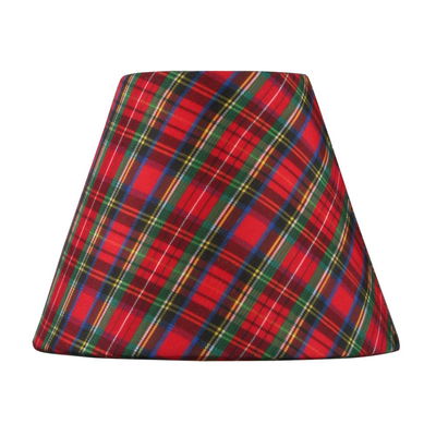 Plaid Hardback Clip Shade