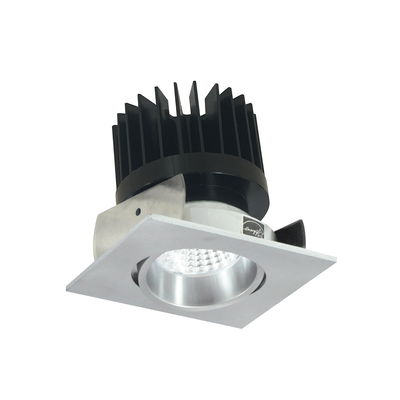 2" Iolite LED Square Adjustable Cone Reflector, 1500lm/2000lm/2500lm (varies by housing), Comfort Dim, Natural Metal Reflector / Natural Metal Flange