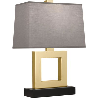 Doughnut Accent Lamp Natural Brass Finish