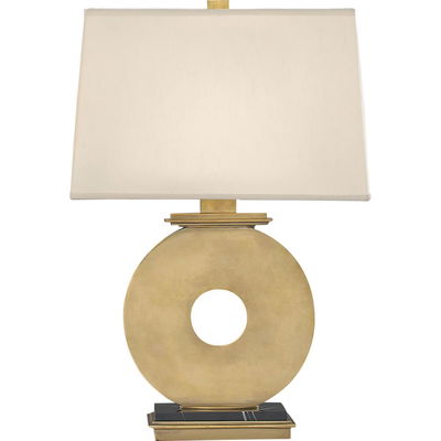 Tic-Tac-Toe Table Lamp Natural Brass