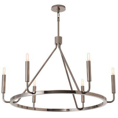 Mavisten Edition Carbonia Chandelier Black Chrome