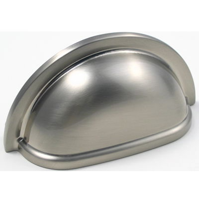 3" Center to Center Bin Pull in Satin Nickel
