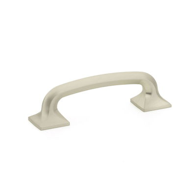 3-1/2" Center to Center Northport Cabinet Pull in Satin Nickel Finish