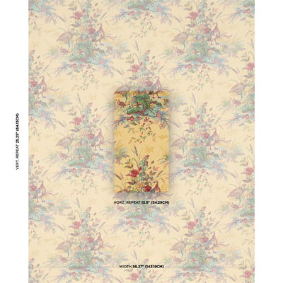Spring Quail Meadow Fabric