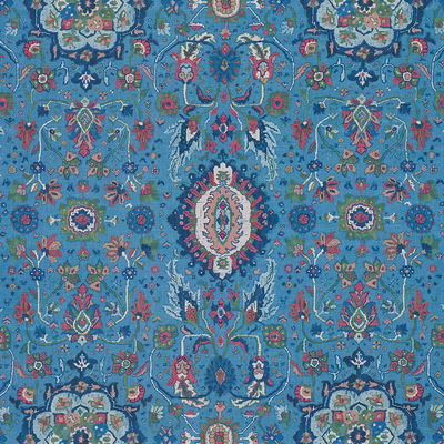 Peacock Jahanara Carpet Fabric