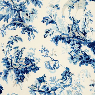 Porcelain Plaisirs De La Chine Fabric
