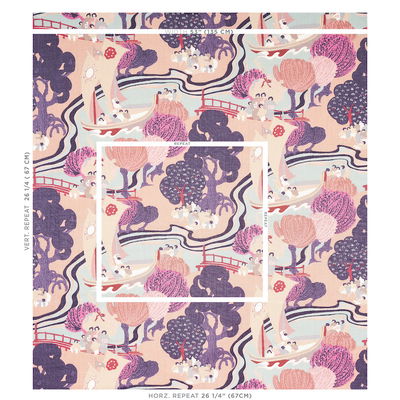 Blush Pearl River Fabric