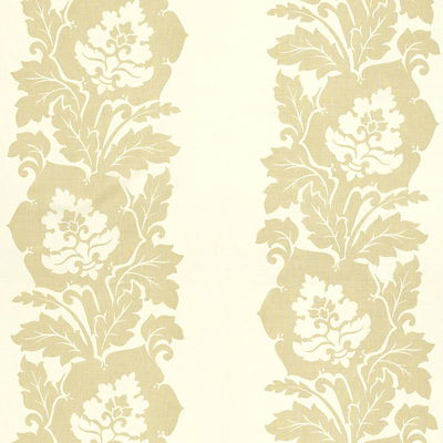 Linen Margate Damask Print Fabric