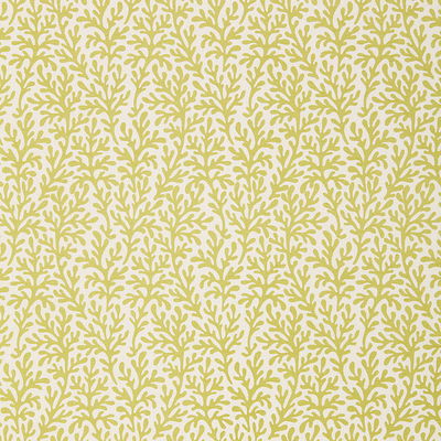 Chartreuse Sea Coral Fabric