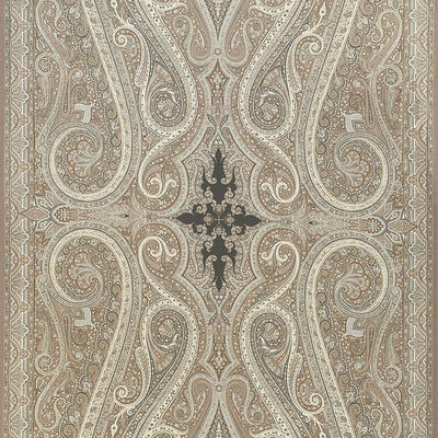 Stone Pasha Paisley Fabric