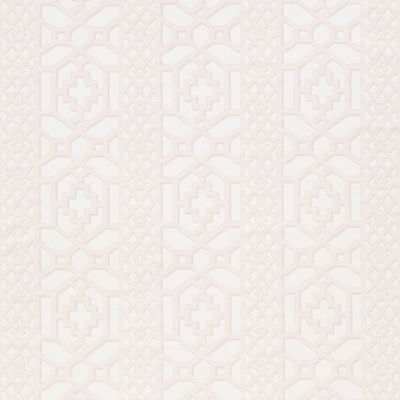 Blush Zanzibar Trellis Matte Fabric