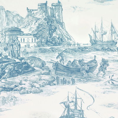 Delft Marine Toile Fabric