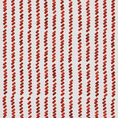 Red Tic For Tac Fabric