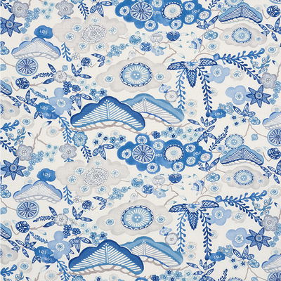 Blue Yume Fabric