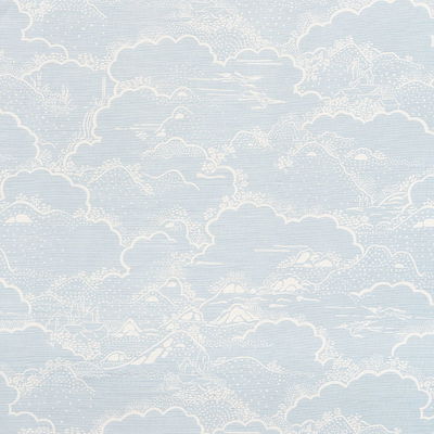 Sky Kumo Village Fabric