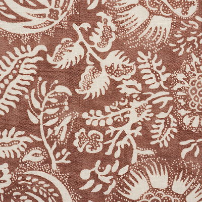 Russet Pomegranate Print Fabric
