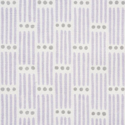 Lilac Dotted Stripe Fabric