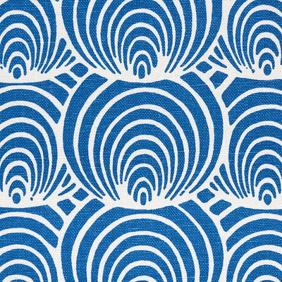 Blue Coralline Fabric
