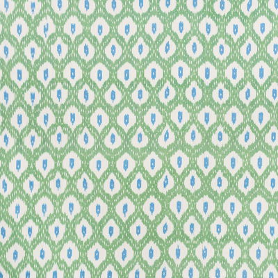 Green Indio Ikat Fabric