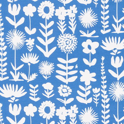 Blue Wild Things Fabric