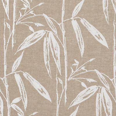 Natural Bamboo Garden Sheer Fabric