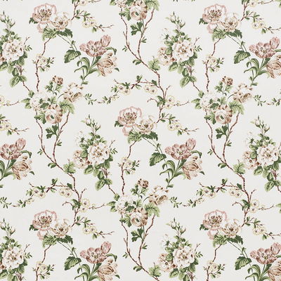 Quiet Pink Betty Chintz Fabric