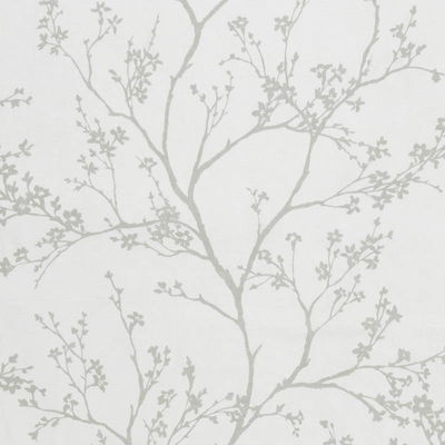 Light Grey Twiggy Sheer Fabric