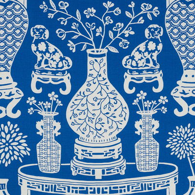 Blue Hellene Fabric