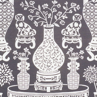 Black Hellene Fabric
