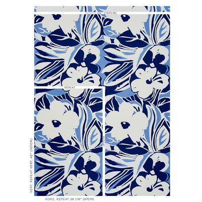 Blue Stevie Fabric
