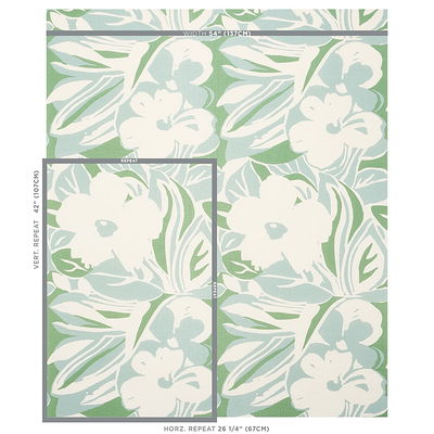 Green Stevie Fabric