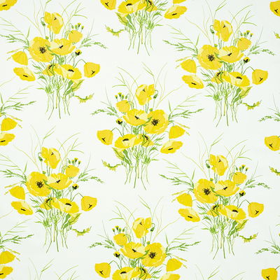 Yellow Joni Chintz Fabric