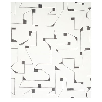 Grey Circuit Fabric