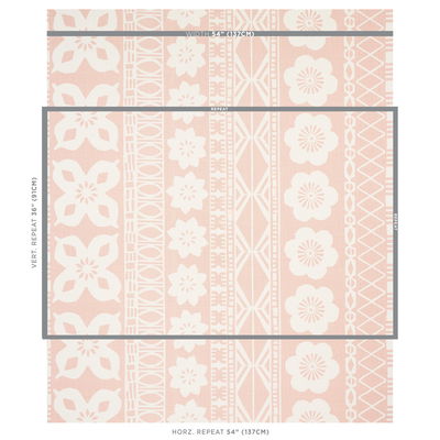 Blush Mrs. Howell Fabric