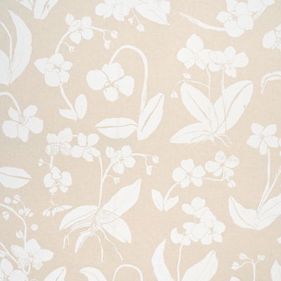Light Neutral Orchids Have Dreams Fabric