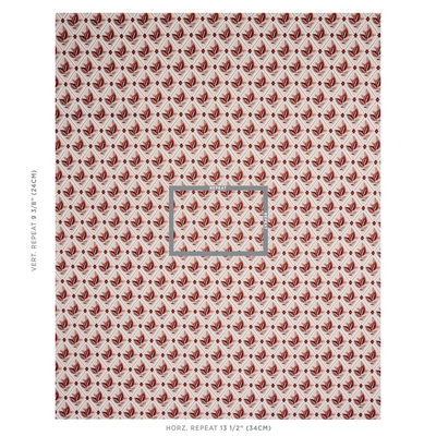 Spice & Carbon Basile Trellis Fabric