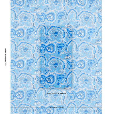 Horizon Blue Morning Sunrise Indoor/Outdoor Fabric