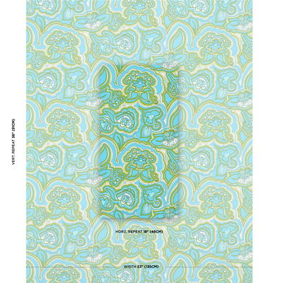 Fern Morning Sunrise Indoor/Outdoor Fabric