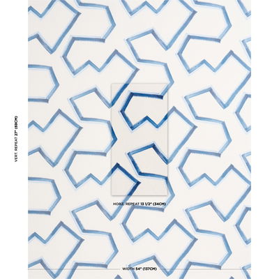 Coastal Enzo Print Fabric