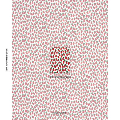 Red Shortcake Indoor/Outdoor Fabric