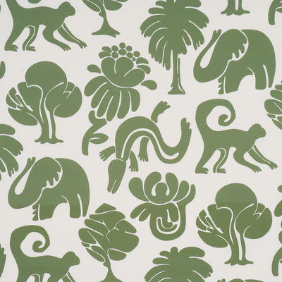 Forest Green Call Of The Jungle Fabric